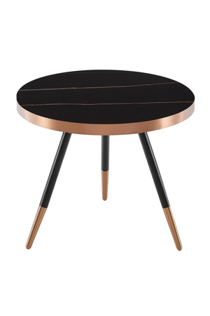   Round Black Ceramic Coffee Table S | Oroa.com