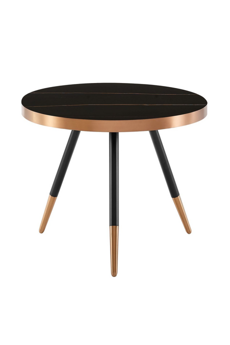   Round Black Ceramic Coffee Table S | Oroa.com