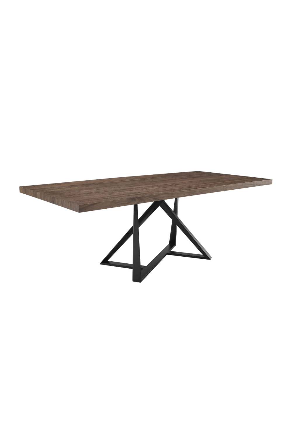   Wooden Top Industrial Dining Table | Oroa.com
