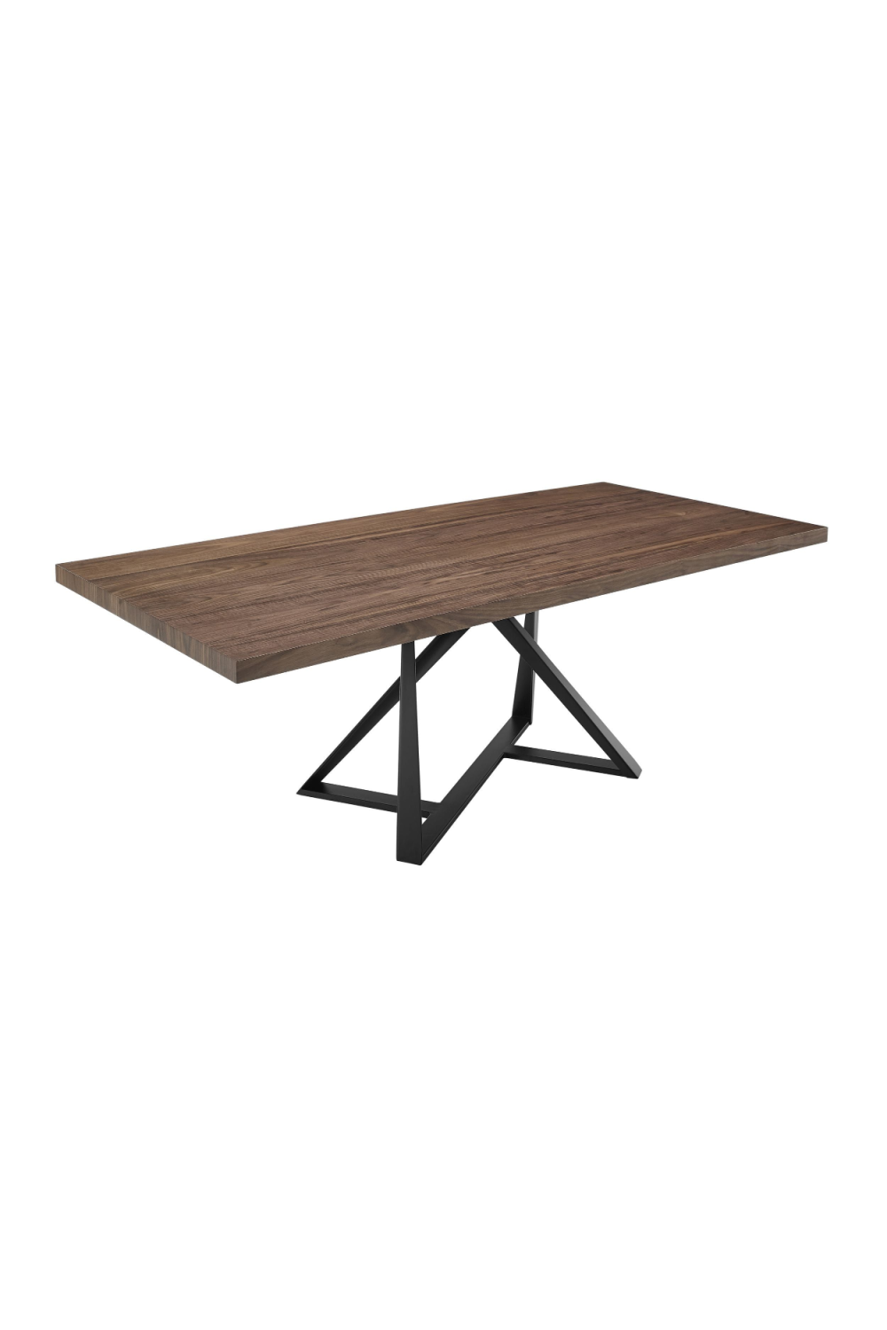   Wooden Top Industrial Dining Table | Oroa.com