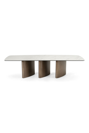   White Ceramic Dining Table | Oroa.com