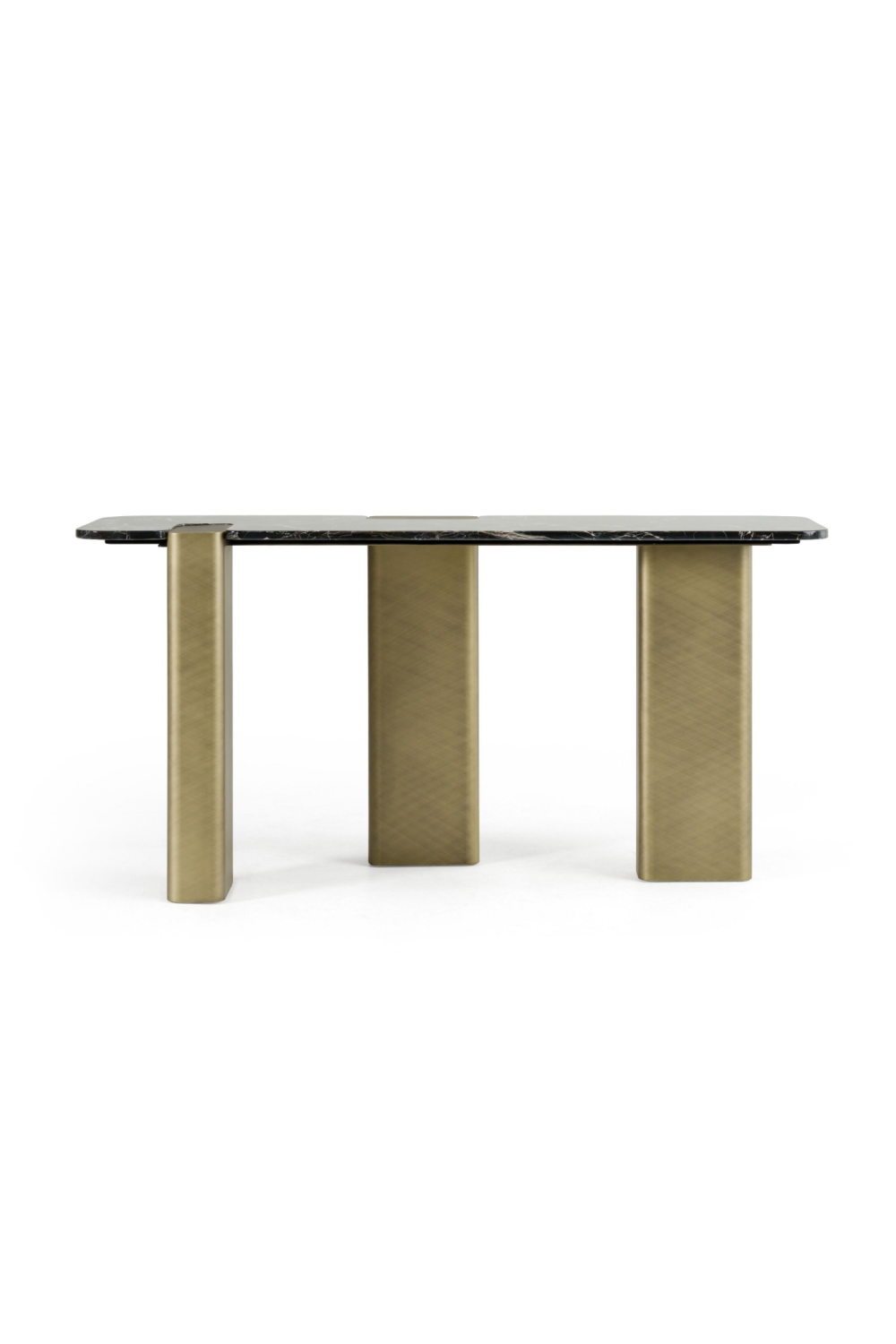   Black Marble Console Table | Oroa.com