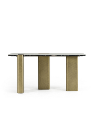   Black Marble Console Table | Oroa.com