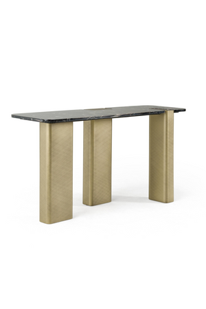   Black Marble Console Table | Oroa.com