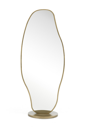   Antique Brass Freestanding Mirror | Oroa.com