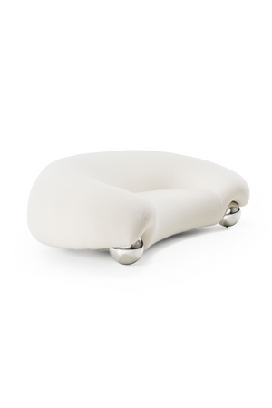   Stainless Steel Round Legs Sofa | Oroa.com