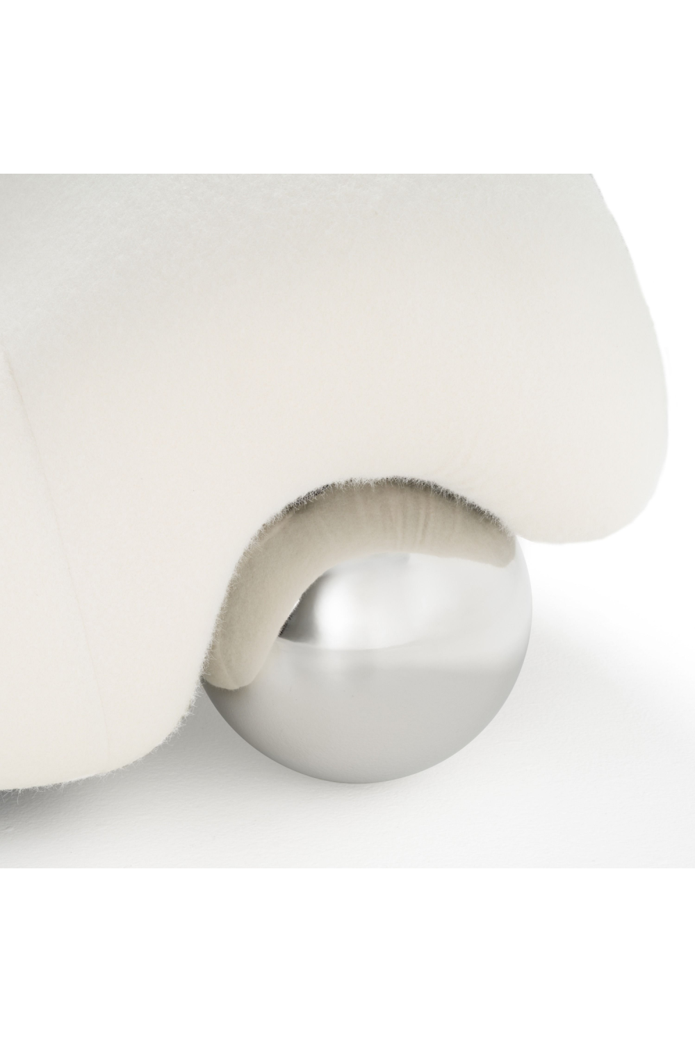   Stainless Steel Round Legs Sofa | Oroa.com