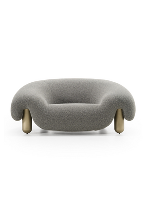   Gray Contemporary Accent Chair | Oroa.com