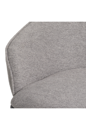   Gray Curved Counter Stool | Oroa.com