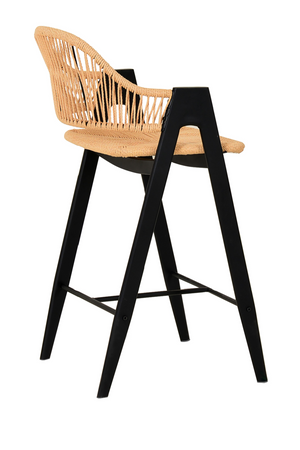   Woven Rattan Counter Stools (2) | Oroa.com