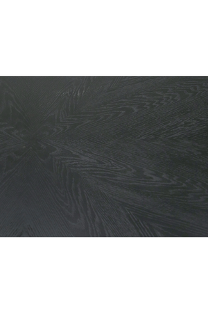   Black Oak Round Dining Table | Oroa.com