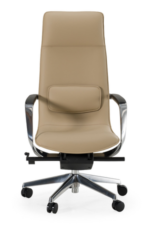   Beige High-Back Office Chair | Oroa.com