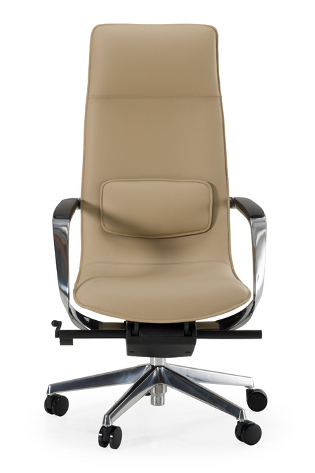   Beige High-Back Office Chair | Oroa.com