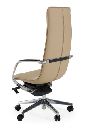   Beige High-Back Office Chair | Oroa.com