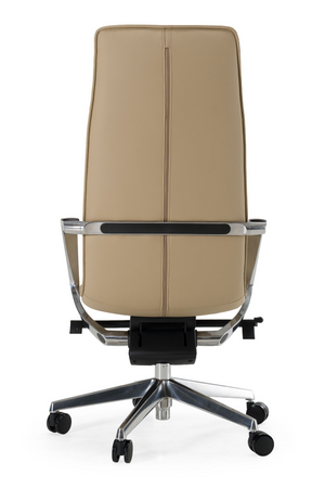   Beige High-Back Office Chair | Oroa.com