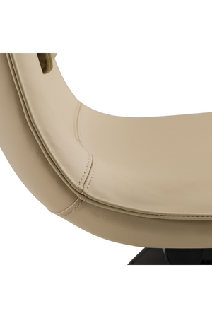   Beige High-Back Office Chair | Oroa.com