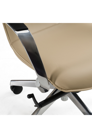   Beige High-Back Office Chair | Oroa.com