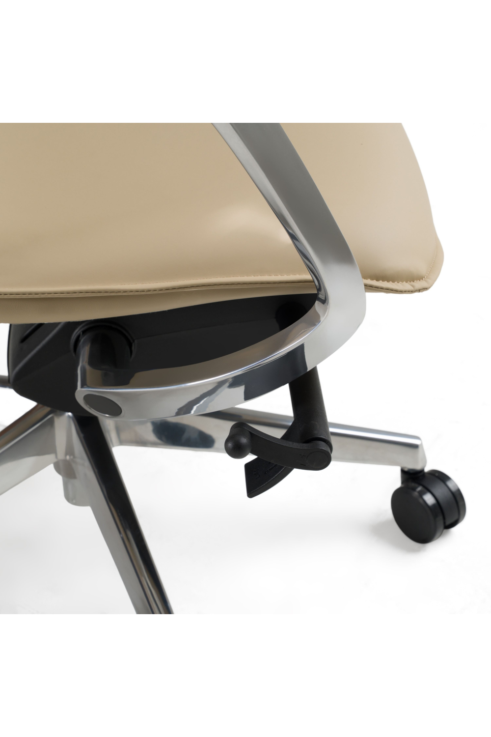   Beige High-Back Office Chair | Oroa.com