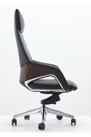   High-Back Leather Office Chair | Oroa.com