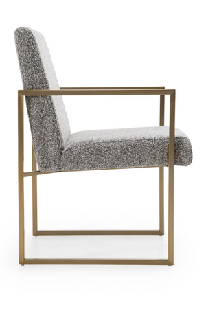   Gray Fabric Counter Chair | Oroa.com