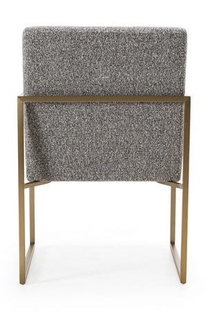   Gray Fabric Counter Chair | Oroa.com