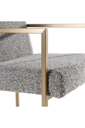   Gray Fabric Counter Chair | Oroa.com