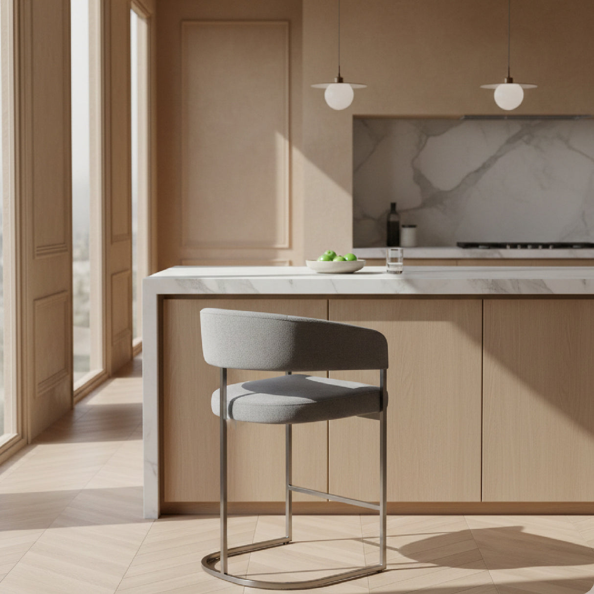   Bucket Seat Counter Chair | Oroa.com