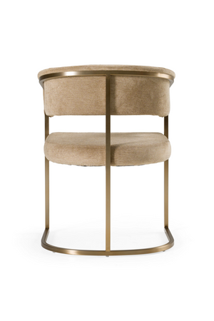  Brass-Framed Dining Side Chair | Oroa.com