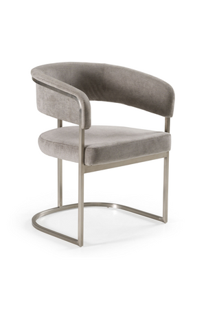   Brass-Framed Dining Side Chair | Oroa.com