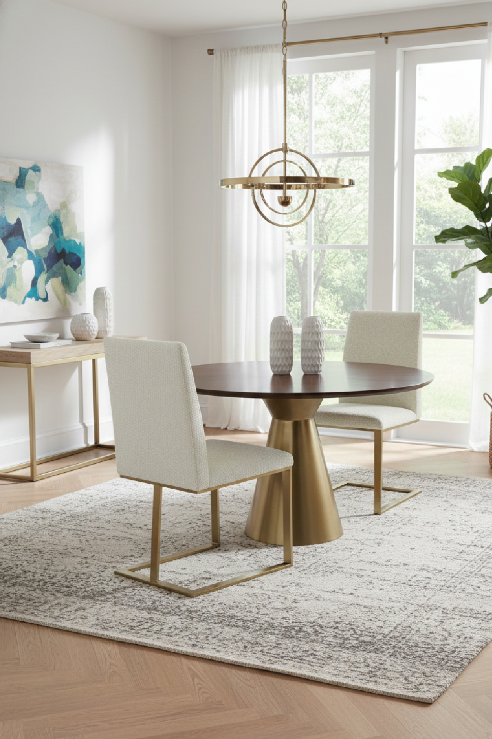   Cantilevered Minimalist Dining Chair | Oroa.com