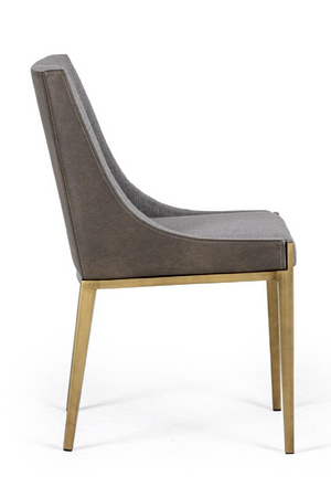  Gray Upholstered Dining Chair | Oroa.com