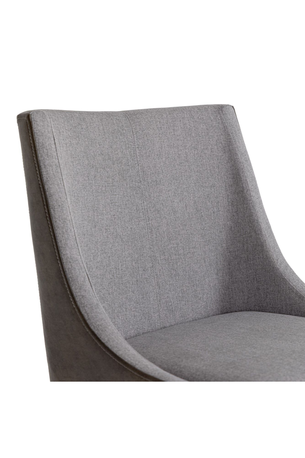   Gray Upholstered Dining Chair | Oroa.com