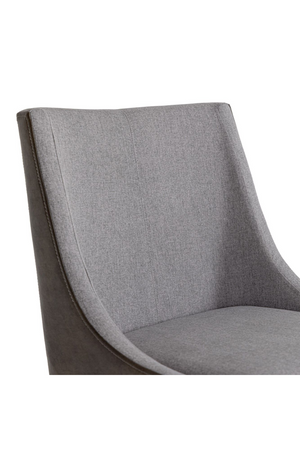   Gray Upholstered Dining Chair | Oroa.com