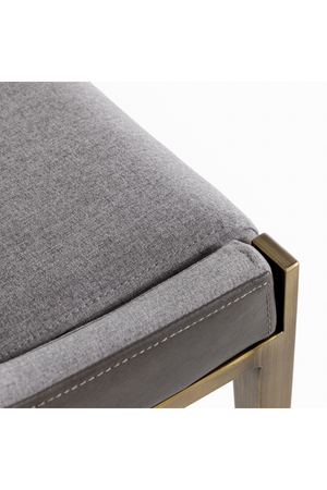  Gray Upholstered Dining Chair | Oroa.com