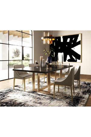   Gray Upholstered Dining Chair | Oroa.com