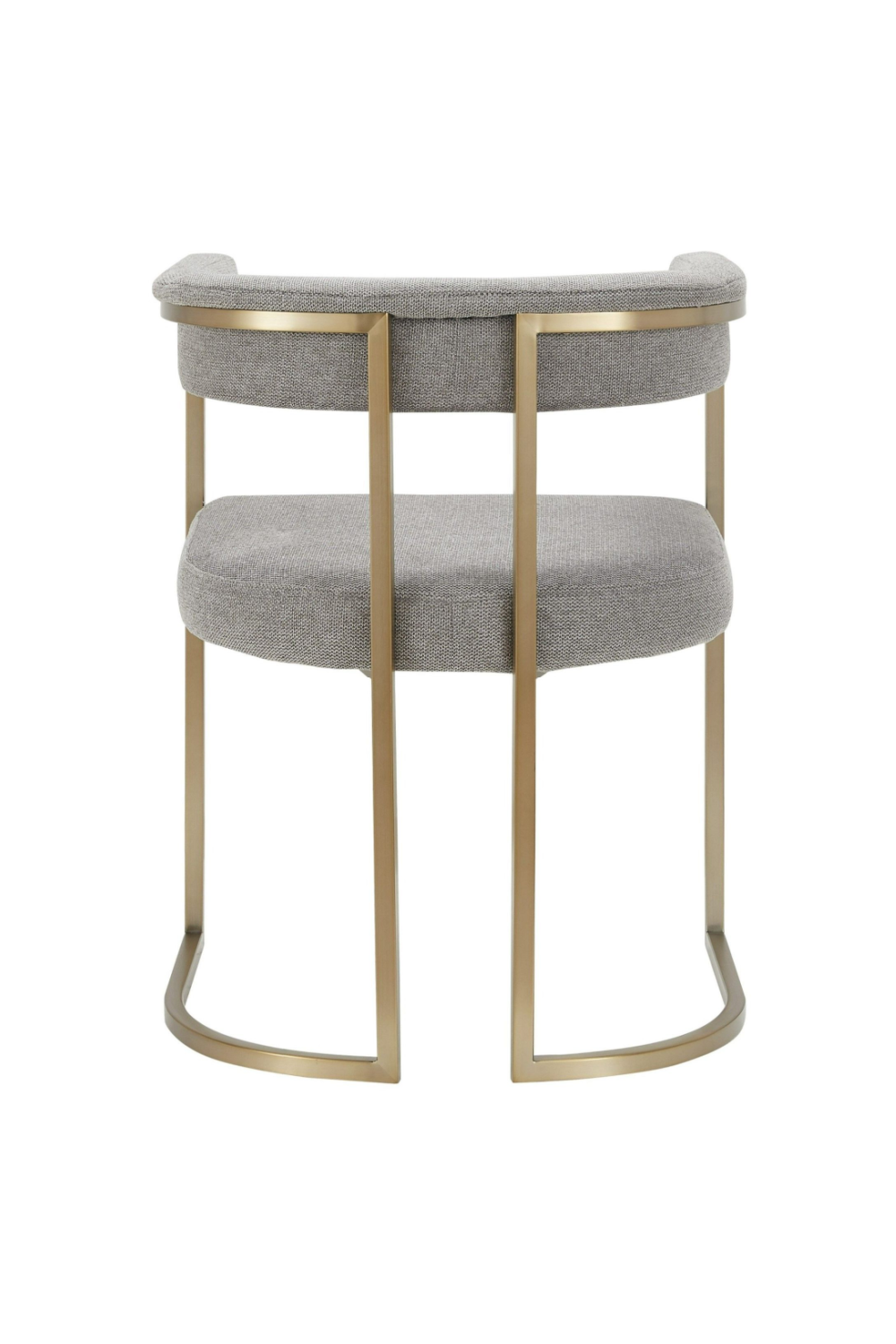   Gray Curved Dining Chair | Oroa.com