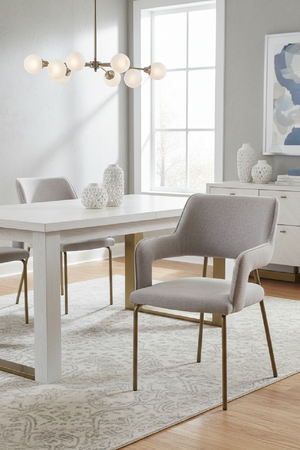   Gray Contemporary Dining Chair | Oroa.com