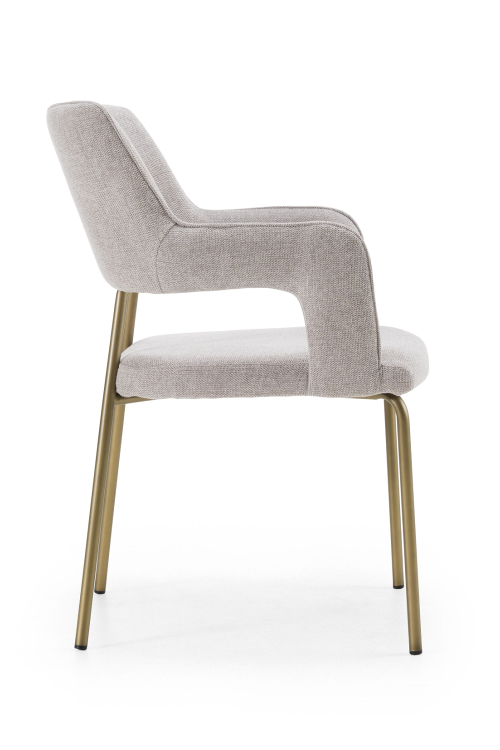   Gray Contemporary Dining Chair | Oroa.com