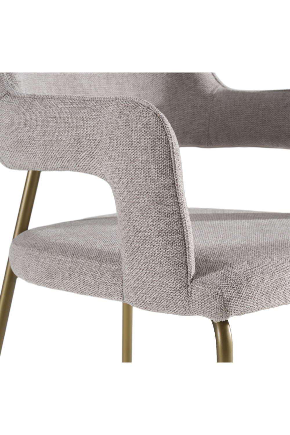   Gray Contemporary Dining Chair | Oroa.com