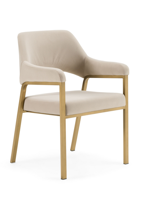   Beige Dining Armchair | Oroa.com