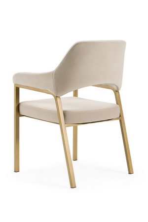  Beige Dining Armchair | Oroa.com