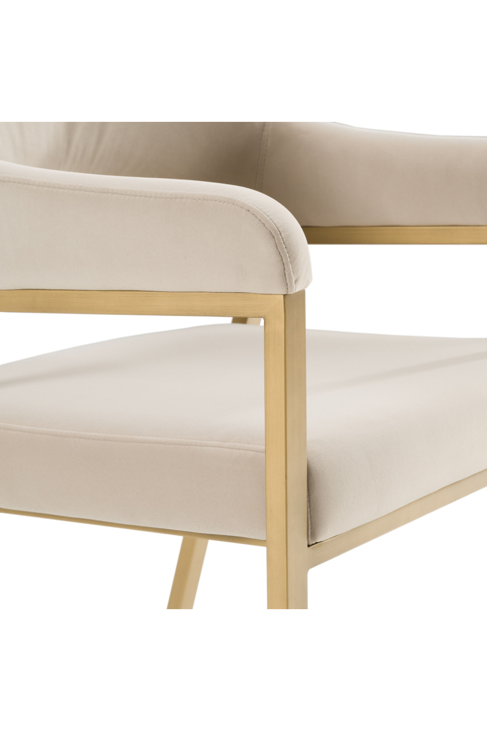   Beige Dining Armchair | Oroa.com