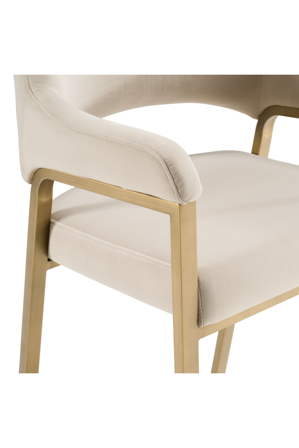   Beige Counter Armchair | Oroa.com