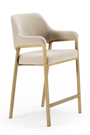   Beige Counter Armchair | Oroa.com