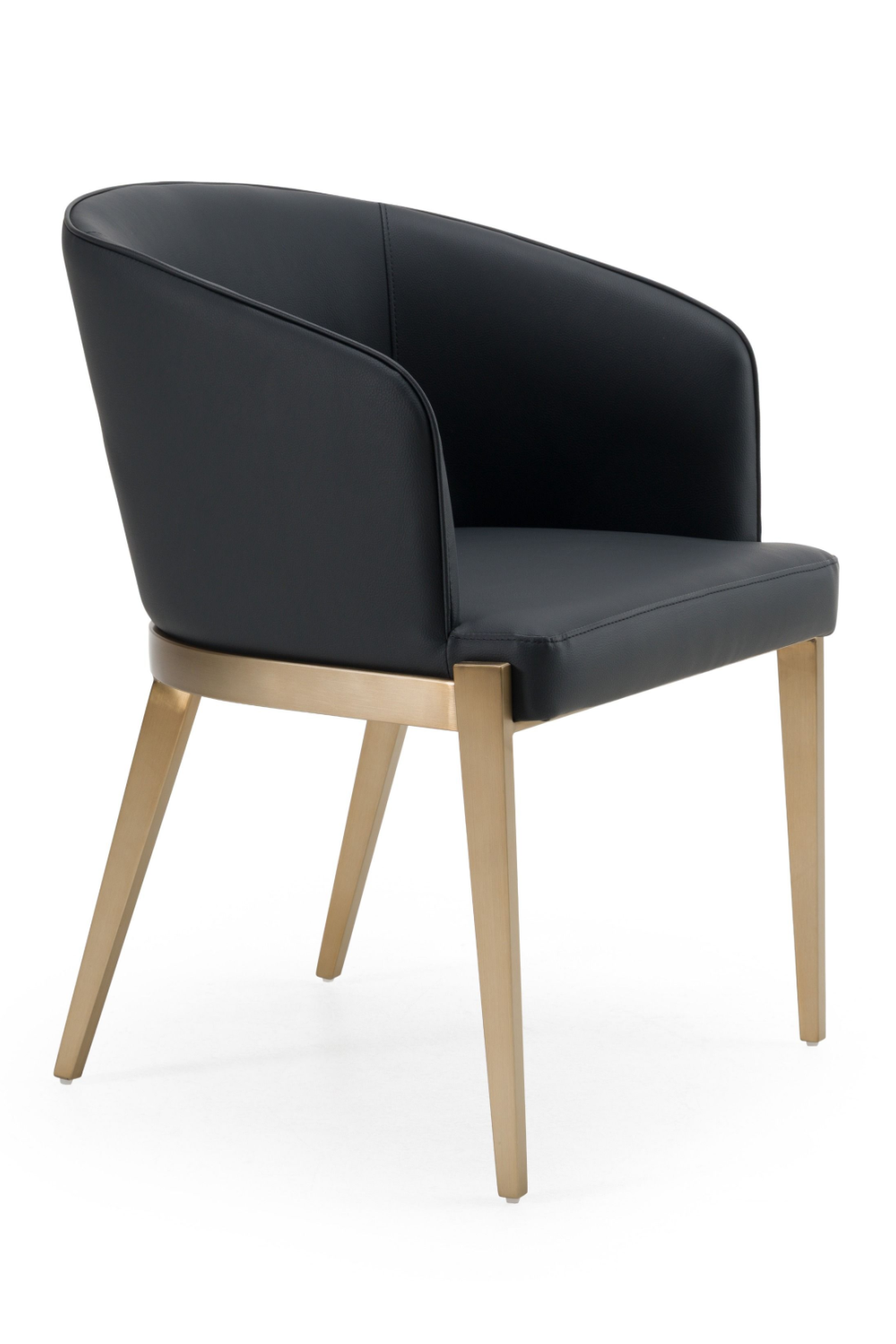   Gray Vegan Leather Dining Chair | Oroa.com