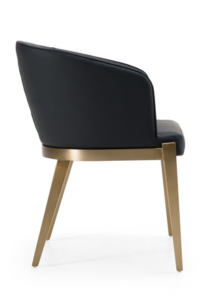   Gray Vegan Leather Dining Chair | Oroa.com