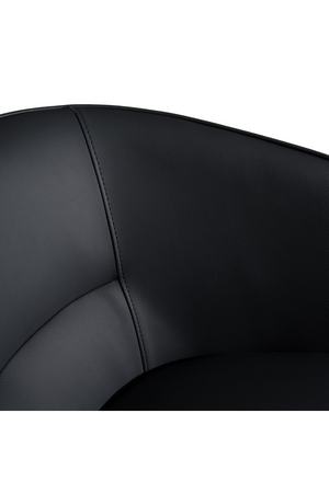   Gray Vegan Leather Dining Chair | Oroa.com
