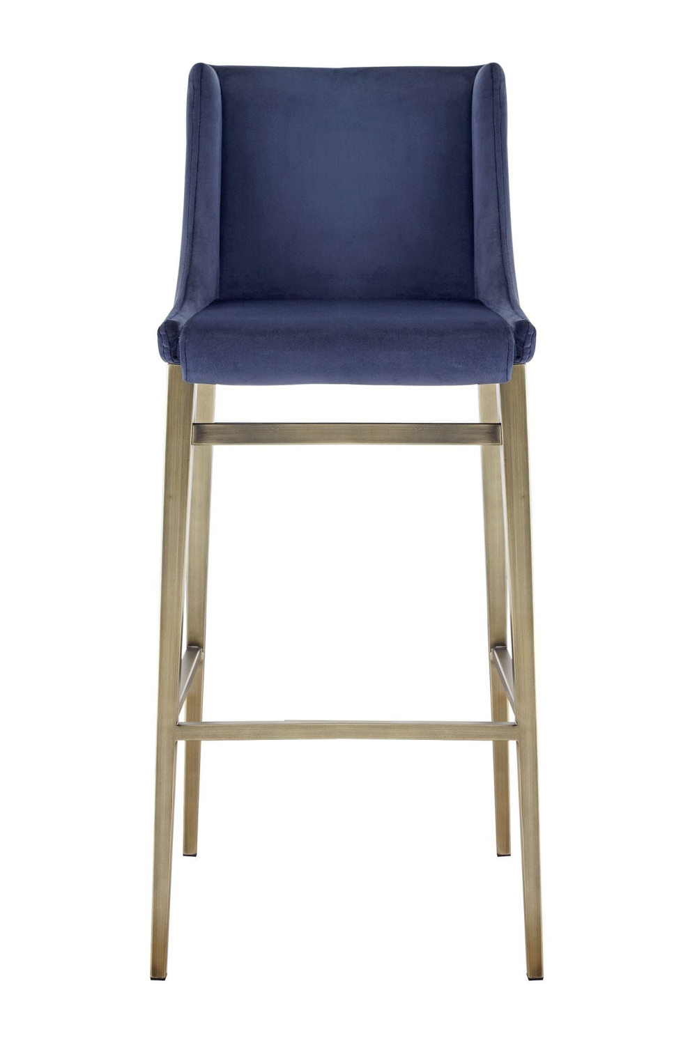   Blue Velvet Bar Stools (2) | Oroa.com