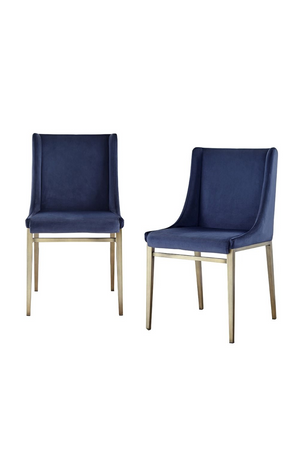   Sloped Arm Dining Chair Set (2) | Oroa.com
