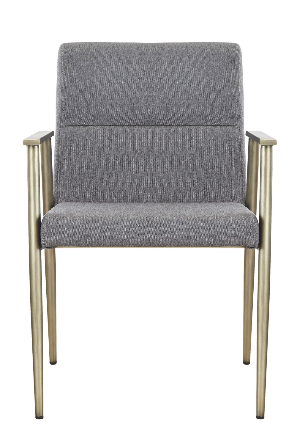   Gray Fabric Dining Armchair | Oroa.com